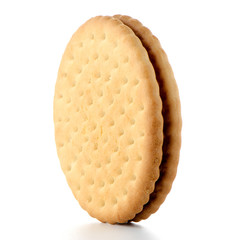 Sandwich biscuits with chocolate filling