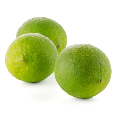 Fresh green limes