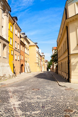 Piwna street in Warsaw,