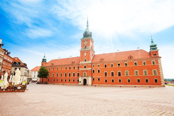 Obraz premium Warsaw, capital city of Poland