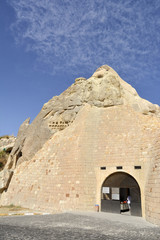 Entrance of Tokali Church (Church of The Buckle) Goreme, Turkey