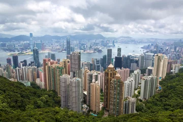 Fotobehang Hong-Kong Hongkong eiland