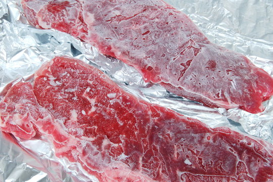 Carne congelada