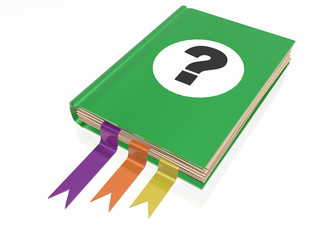 Book with question mark