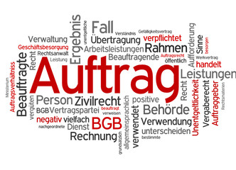 Auftrag (Auftraggeber, Beauftragte, Aufträge)