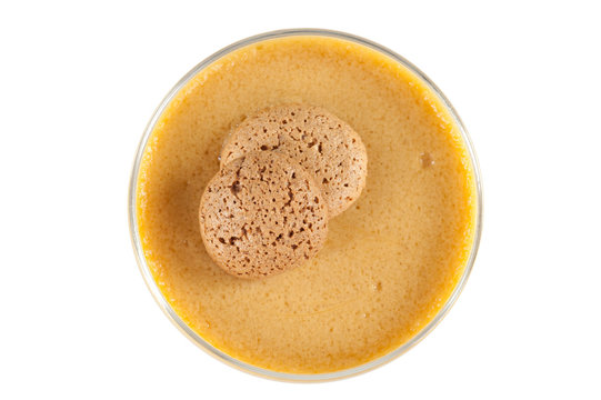 zabaione con amaretti