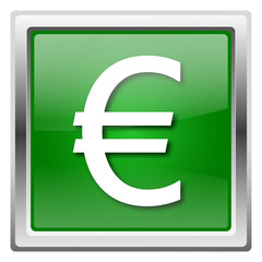 Obraz premium Euro icon