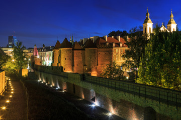 Historic buildings of the old town in Warsaw © fotorince