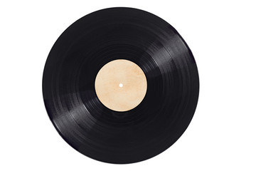 Fototapeta premium vinyl record play music vintage
