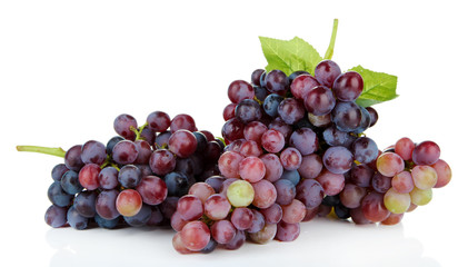 Obraz premium Fresh grape, isolated on white