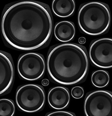 Speakers abstract background