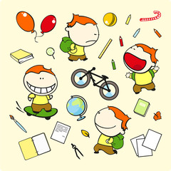 Funny kids #71 - schoolboy