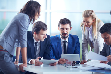 Fototapeta premium Planowanie biznesu