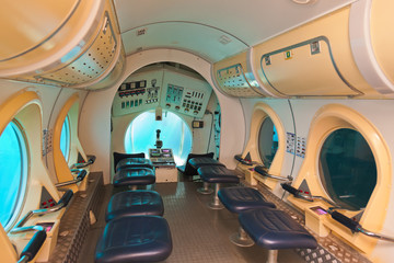 Touristic submarine at Tenerife - Canary Spain