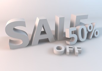 White Sale 50%