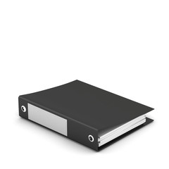 3d illustration of documents folder