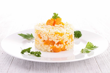 pumpkin risotto