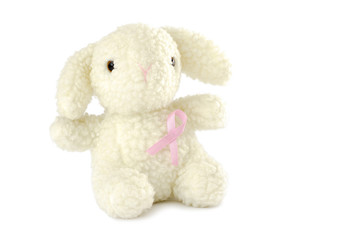 pink breast cancer awareness ribbon