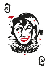 Joker Spielkarte