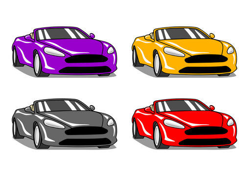 Fototapeta Fast cars