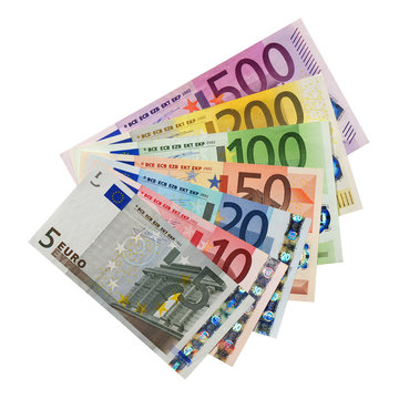 Geldf&auml;cher aus Euroscheinen
