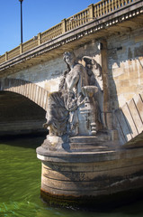 Obraz premium Pont des Invalides on Seine