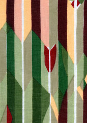 striped batik fabric