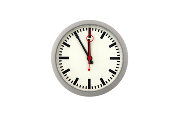 Bahnhofuhr 5 vor 12