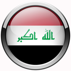 official iraq flag gel metal button