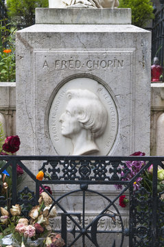 Chopin, Pere Lachaise, Paris, Frankreich