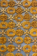 wall and ceiling frescoes