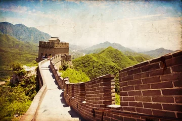Meubelstickers The Great Wall of China © lapas77
