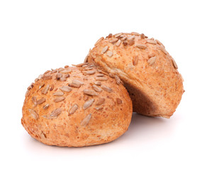 Two sandwich bun with sunflower seeds