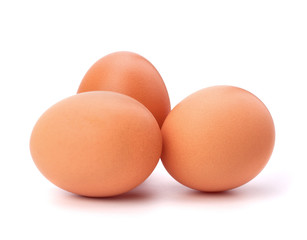 three eggs