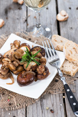 Portion of Mushrooms