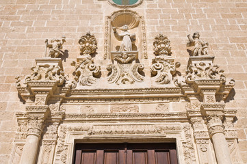 Church of St. Leonardo. Manduria. Puglia. Italy.