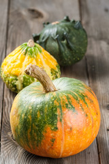 Autumn pumpkins