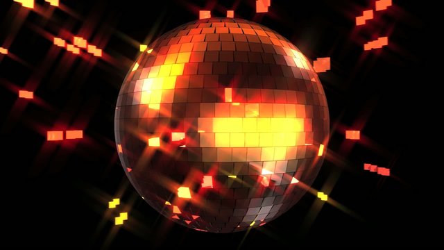Mirror ball loop - Let's dance!