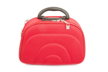 Red suitcase