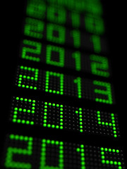 Fototapeta premium New year 2014