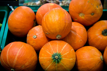 orange pumpkins