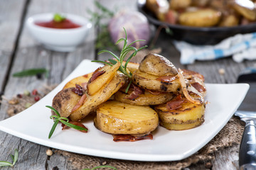 Heap of Roasted Potatoes