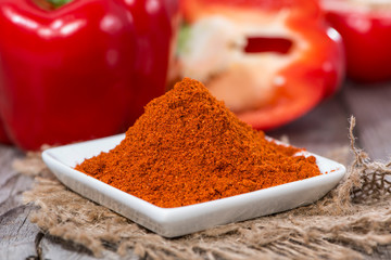 Heap of Paprika Powder