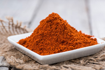 Heap of Paprika Powder