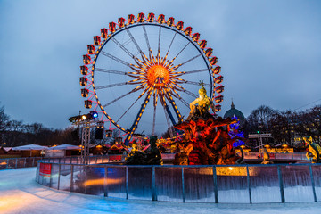 Berlin shines in a festive blaze of lights in the period before