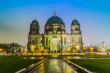 Fototapeta na wymiar Berliner Dom, is the colloquial name for the Supreme Parish