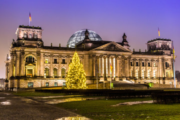 Reichstag building in Berlin