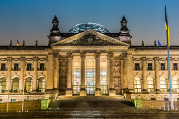 Fototapeta premium Reichstag building in Berlin