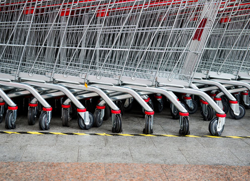 empty shopping carts