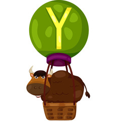 alphabet Y for yak